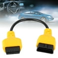 thumbnail image 2 of Obd2 Extension Cable Obd2 Extension Cord Obd2 Adapter Cable Extension Wire Extend Connector 11.8in OBD2 Extension Cable 16Pin Male To Female Extend Cord Connector Diagnostic, 2 of 8