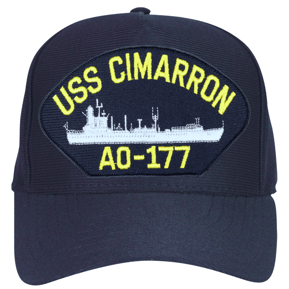 USS Cimarron AO-177 Ships Ball Cap