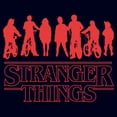 thumbnail image 2 of Netflix Toddler's Stranger Things Red Silhouettes Logo Graphic T-Shirt, 2 of 3