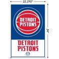 thumbnail image 3 of NBA Detroit Pistons - Logo 21 Wall Poster, 22.375" x 34", 3 of 4