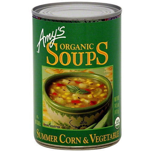 Amy's Organic Summer Corn & Vegetable Soup, 14.5 oz (Pack of 12) by Amy's Kitchen