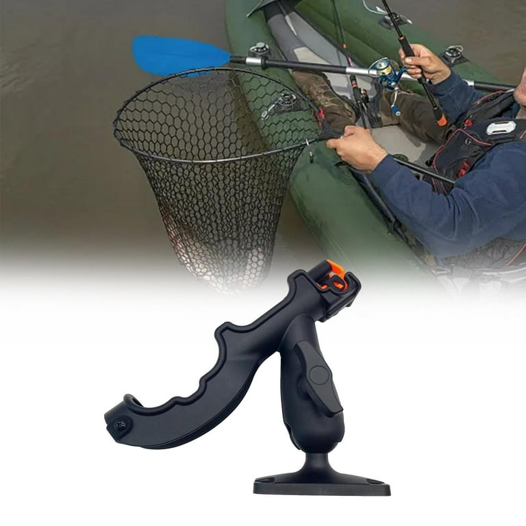 Fishing Rods Holder Accessory, Swivel Deck Mount ,Universal Nylon