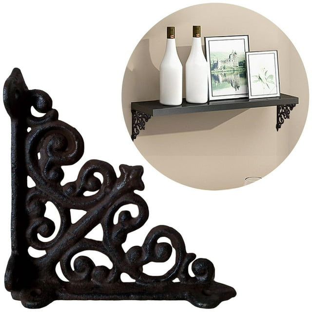 Soporte de Estante de Pared Macarena Hierro Soporte de Estantería Flotante