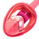 thumbnail image 3 of Mask Kids Snorkel Cara completa 180 grados Vista panorámica Gear Snorkeling Gear Pink, 3 of 7