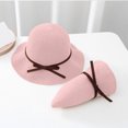 thumbnail image 4 of Levmjia Women Fisherman Hat Breathable Straw Bow Lightweight Sun Hat For Beach Travel Gardening Daily Commute Outdoor Casual Leisure Summer UV Protection, 4 of 7