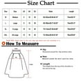 thumbnail image 2 of Ohufall Flowy Skirts for Women Fashion Solid A-Line Swing Midi Skirt Summer Casual Pleated Elastic High Waist Skirt with Pocket, 2 of 6