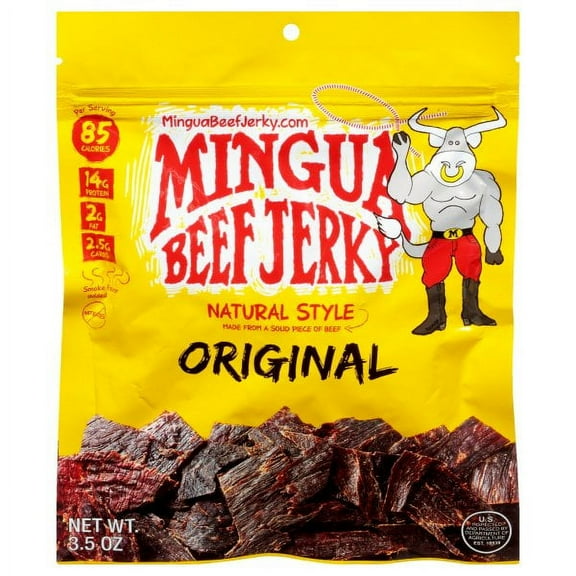 Mingua Mingua Brothers Beef Jerky, 4 oz