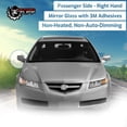 thumbnail image 5 of exactafit 8125BR Passenger Side Mirror Glass Replacement Fits 2004-2006 Acura TL Right Hand 3m Adhesives, 5 of 7