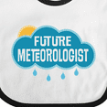 thumbnail image 4 of Inktastic Future Meteorologist Boys or Girls Baby Bib, 4 of 4