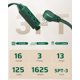 thumbnail image 2 of Cable de extensión DEWENWILS de 3 salidas, 3 pies, 16/3 AWG, interior, verde, paquete de 2, 2 of 7