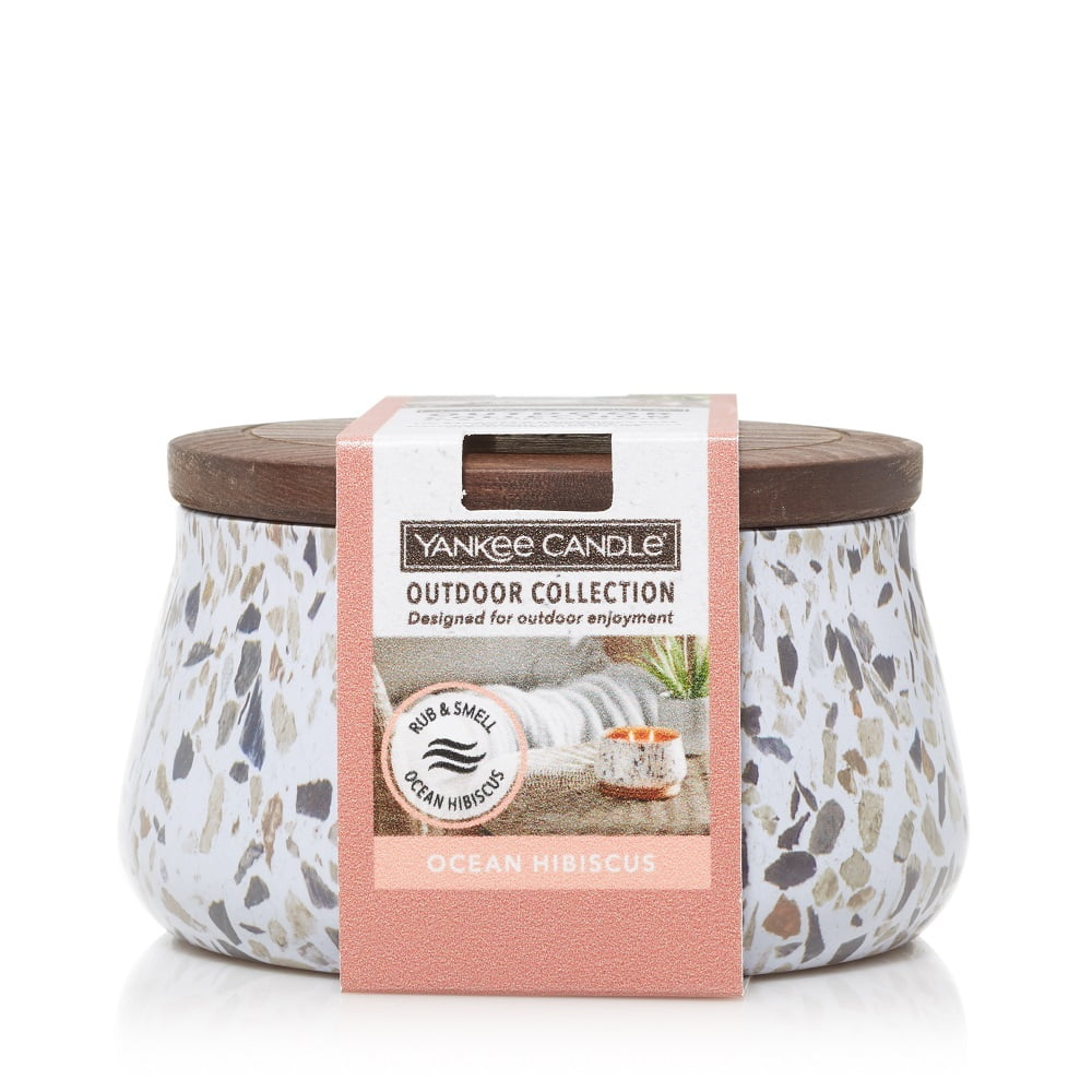 Yankee Candle® Outdoor Candle Collection - Ocean Hibiscus Medium Candle
