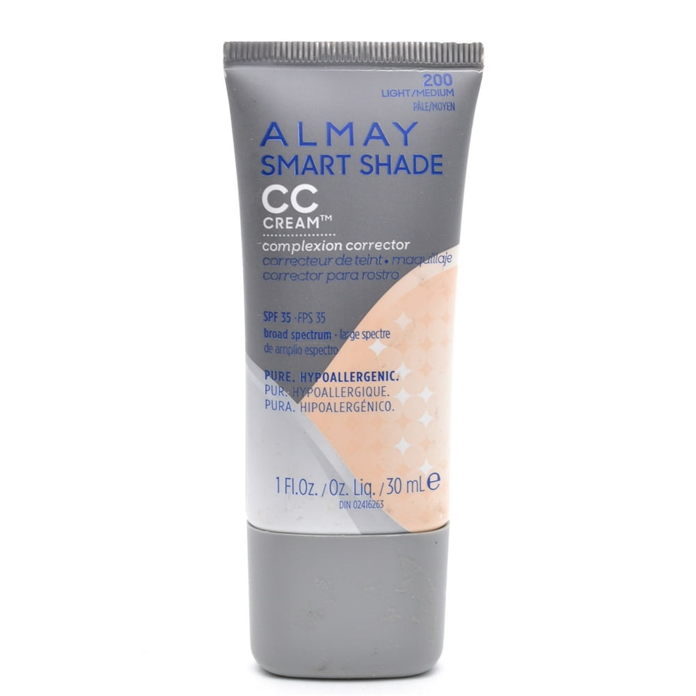 Almay Smart Shade CC Cream Complexion Corrector SPF15 , 200 Light