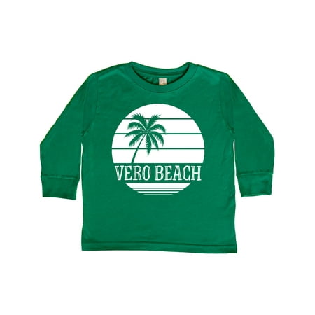 

Inktastic Vero Beach Florida Vacation Gift Toddler Boy or Toddler Girl Long Sleeve T-Shirt
