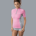 thumbnail image 2 of Lavacore Women's Lavaskin Short Sleeve Rash Guard (Pink/Grey, 6), 2 of 3