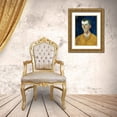 thumbnail image 3 of Van Gogh, Vincent 14x18 Gold Ornate Wood Framed with Double Matting Museum Art Print Titled - Portrait of Eugene Boch, 3 of 4