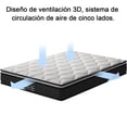 thumbnail image 2 of Colchón Individual Pillow Top de Espuma 100x190x20 cm Somnia Vera Confort y Soporte para Descanso Diario, 2 of 7