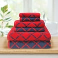 thumbnail image 2 of Superior Redifer Diamond Cotton 6-Piece Towel Set, 2 of 4