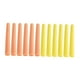 thumbnail image 1 of 12 fundas protectoras de espuma para postes de trampolín de 40 cm, repuesto portátil para 6 Naranja 6 Amarillo, 1 of 9