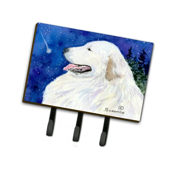 Carolines Treasures SS8774TH68 Great Pyrenees Leash Holder or Key Hook, Large, Multicolor