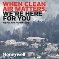 thumbnail image 5 of Honeywell AllergenPlus - Purificador de Aire de Torre HEPA, Reductor de al&eacute;rgenos para Habitaciones Medianas y Grandes (170 pies Cuadrados), Color Negro - Wildfire/Humo, Polen, caspa de Mas, 5 of 5