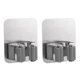 thumbnail image 1 of Soporte de Pared para Fregona y Escoba Unique Bargains 2 Piezas Acero Inoxidable 304 Gris, 1 of 5