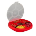 thumbnail image 3 of Organizador Bucket Boss con asiento de cubo para piezas pequeñas, rojo, 5 galones, 3 of 9