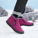 thumbnail image 5 of Botas de piel para nieve forradas Botas de caña corta Ligeras para hombre para el invierno (36) Rojo Ndcxsfigh Tenis De Mujer Tenis De Hombre, 5 of 6
