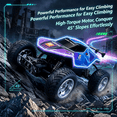thumbnail image 4 of ZOGYMOZ Monster Truck Rc Cars, 2.4 GHz All-Terrain Remote Control Car, 20KM/H Off-Road Vehicle with 2 Battery, 4 of 10