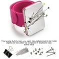 thumbnail image 4 of Casewin Magnetic Wrist Sewing Pincushion,Magnetic Pin Cushion for Sewing,Magnetic Pin Holder for Sewing,Magnetic Silicone Wrist Strap Bracelet(250 Pcs Sewing Needle), 4 of 7
