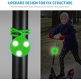 thumbnail image 3 of Bike Tail Light LED Night Essential Light - Creative Silicone Cycling Night Safety Warning Lights - Waterproof Safety Signal Lamp- 2 Pack, 3 of 5