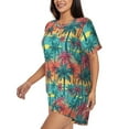 thumbnail image 2 of Xecao Hawaii Palms print Swimsuit for women, Summer-ready, sporty style.Quick-dry fabric. Many sizes & colors., 2 of 9