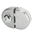 thumbnail image 4 of Door Hardware Parts, Easy To Install Glass Door Lock Stainless Steel Brushed Process  For Living Room For Family Home For Flat Door, 4 of 8