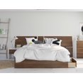 thumbnail image 1 of Mimosa 3 Piece Queen Size Bedroom Set Walnut & White, 1 of 8