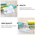 thumbnail image 2 of EeaseCA 2 Pcs Kitchen Drying Racks Kitchen Sponge Holder Wall-mounted Storage Rack, 2 of 7
