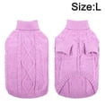 thumbnail image 2 of Ropa para mascotas Un suéter de punto sólido que es cálido y acogedor para las mascotas en invierno., 2 of 5