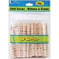 thumbnail image 2 of Woodsies Skill Sticks-Natural 4.5" 150/Pkg, Pk 3, Loew-Cornell, 2 of 2