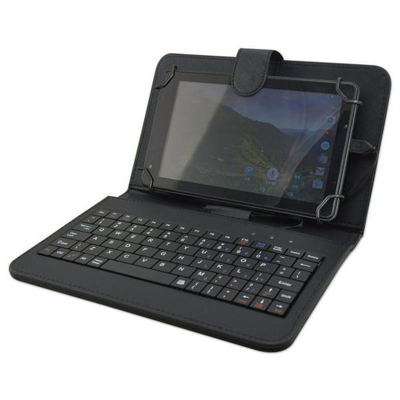 2-in-1 Tablet Protective Cover, Universal 9in-10.5in Tablet Case with Keyboard For Tablet PC On-the-go Use