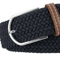 thumbnail image 4 of Woven Belts for Men, Stretch Belt 1 3/8" for Golf Pants, Tight Performed Elastic Design, 4 of 8