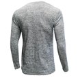 thumbnail image 4 of Fesfesfes Long Sleeve Shirt Men Solid Casual Pullover Long Sleeve V-neck Close To The Body Not Hooded Shirt Blouse Sale on Clearance, 4 of 4