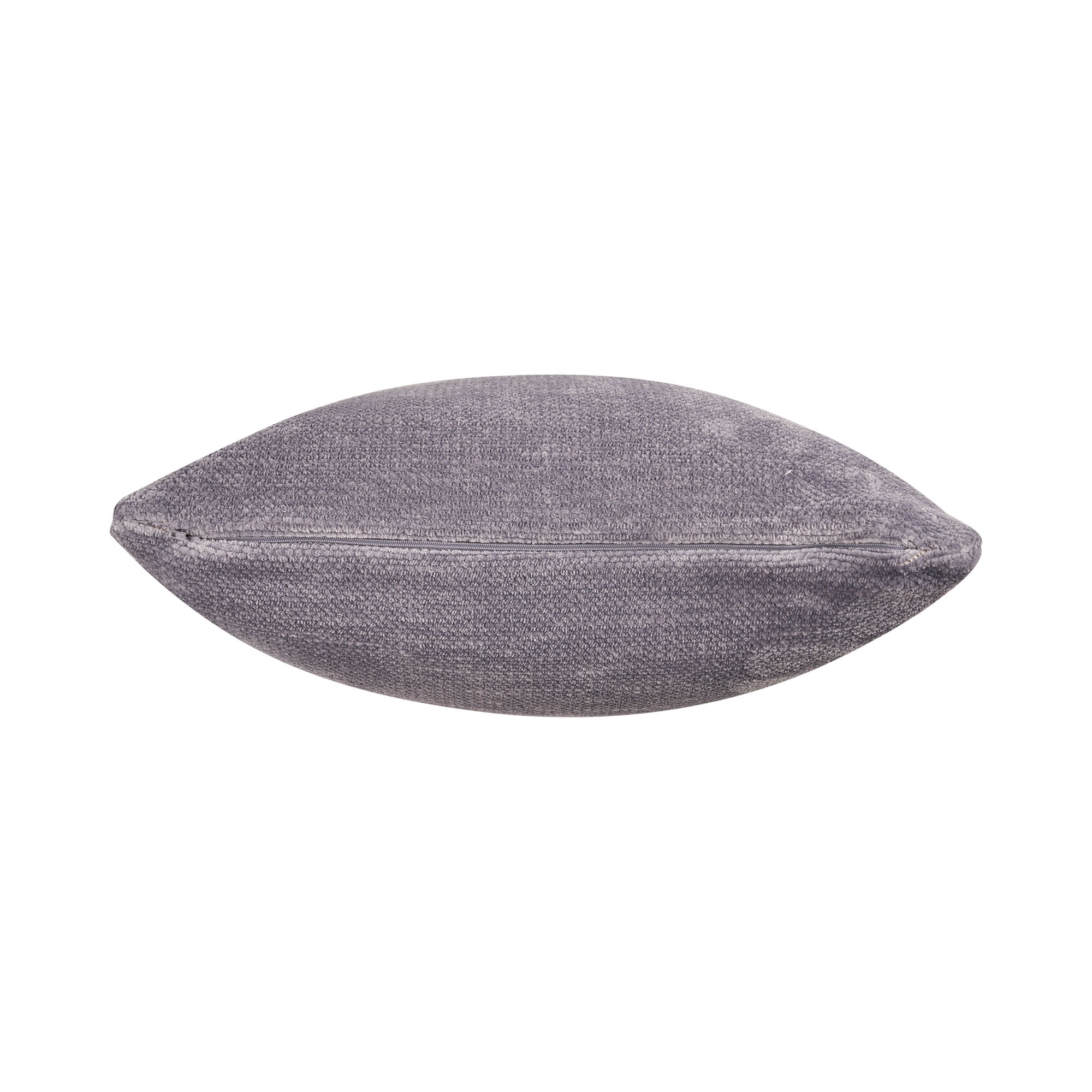 Harlow Hill Zara 24" x 24" Frost Gray Solid Chenille Adult Decorative Throw Pillow Cover