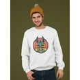 thumbnail image 2 of Anubis Ancient Egyptian God  Sweatshirt Men -Image by Shutterstock, Male Large, 2 of 4