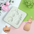 thumbnail image 5 of Baby Shower Themed Fondant Silicone Mold Baby-Bottle Nipple Baking Mold Chocolate Cake Baking Mold for Birthday Party, 5 of 8