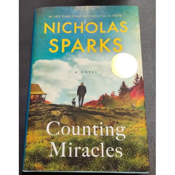 Pre-Owned Counting Miracles: A Novel by Nicholas Sparks Hardcover Barnes & Noble Exclusive Edition Paperback