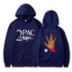 thumbnail image 1 of Sudadera con capucha de Gangsta Rap 2Pac para hombre y mujer, abrigo informal de moda, Sudadera con capucha de Hip Hop Gangsta 2Pac Tupac Shakur, ropa y2k xuanjing  unisex, 1 of 2