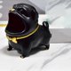 thumbnail image 3 of Escultura de Estatuilla de perro Bandeja de almacenamiento de llaves Resina Decoración ornamental, Bandeja de monedas Llavero Negro Macarena estatuas de almacenamiento de bulldog, 3 of 8