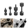 thumbnail image 2 of 4 Pcs Aluminium Flange Two Hole Pins 1-1/8 Inch Two Hole Alignment Pins & 1-5/8 Inch Detachable Flange Black, 2 of 5