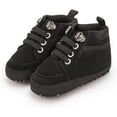 thumbnail image 5 of HsdsBebe?Baby?Boys?Girls?Oxford?Shoes?PU?Leather?Soft?Rubber?Sole?Sneakers??Anti-Slip?Toddler?Ankle?Boots?Infant?Walking?Shoes Moccasins, 5 of 6