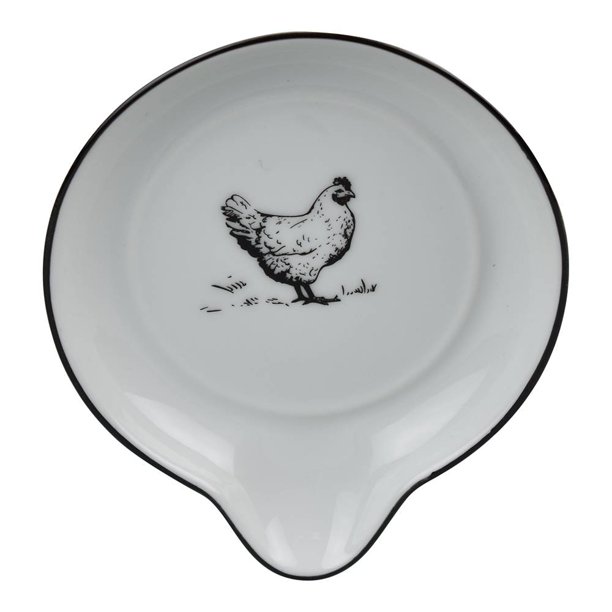 Country Farm Spoon Rest Rooster