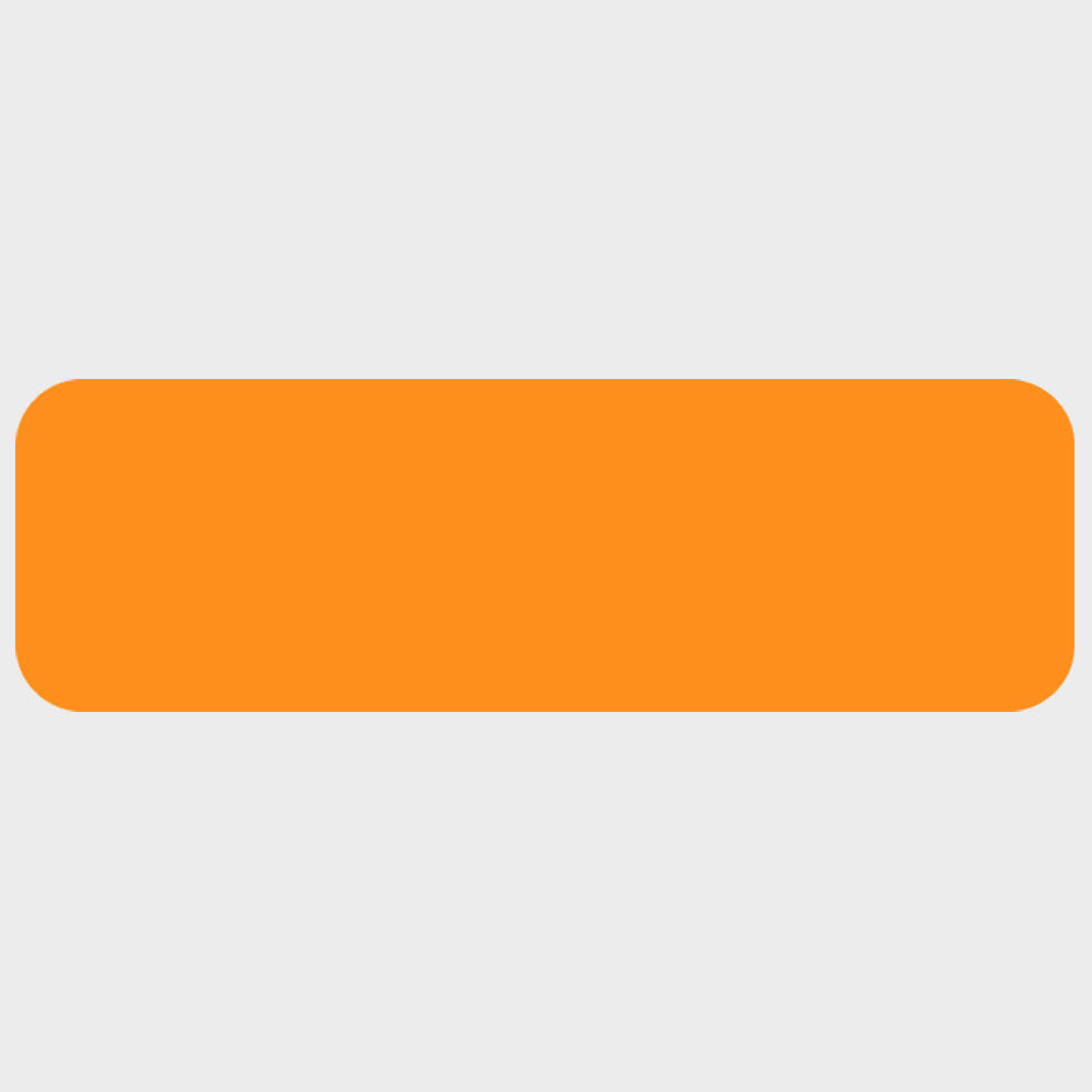 JAM Paper Standard Label Rolls, Rectangle, 5/8 x 2, Neon Orange, 125 Labels/Roll