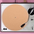 thumbnail image 2 of Miangastore Cork Turntable Mat Vinyl Record Turntable Mat Turntable Slipmat Professional Slipmat, 2 of 8